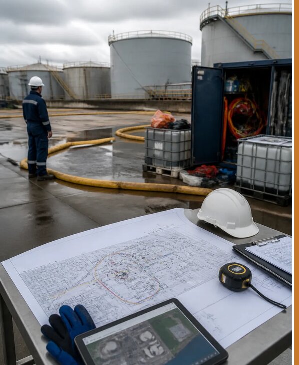 Разработка плана ликвидации разливов нефти в Тольятти